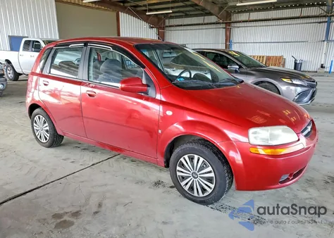 2008 Chevrolet Aveo Base из США, поврежденный, VIN KL1TD66688B073561